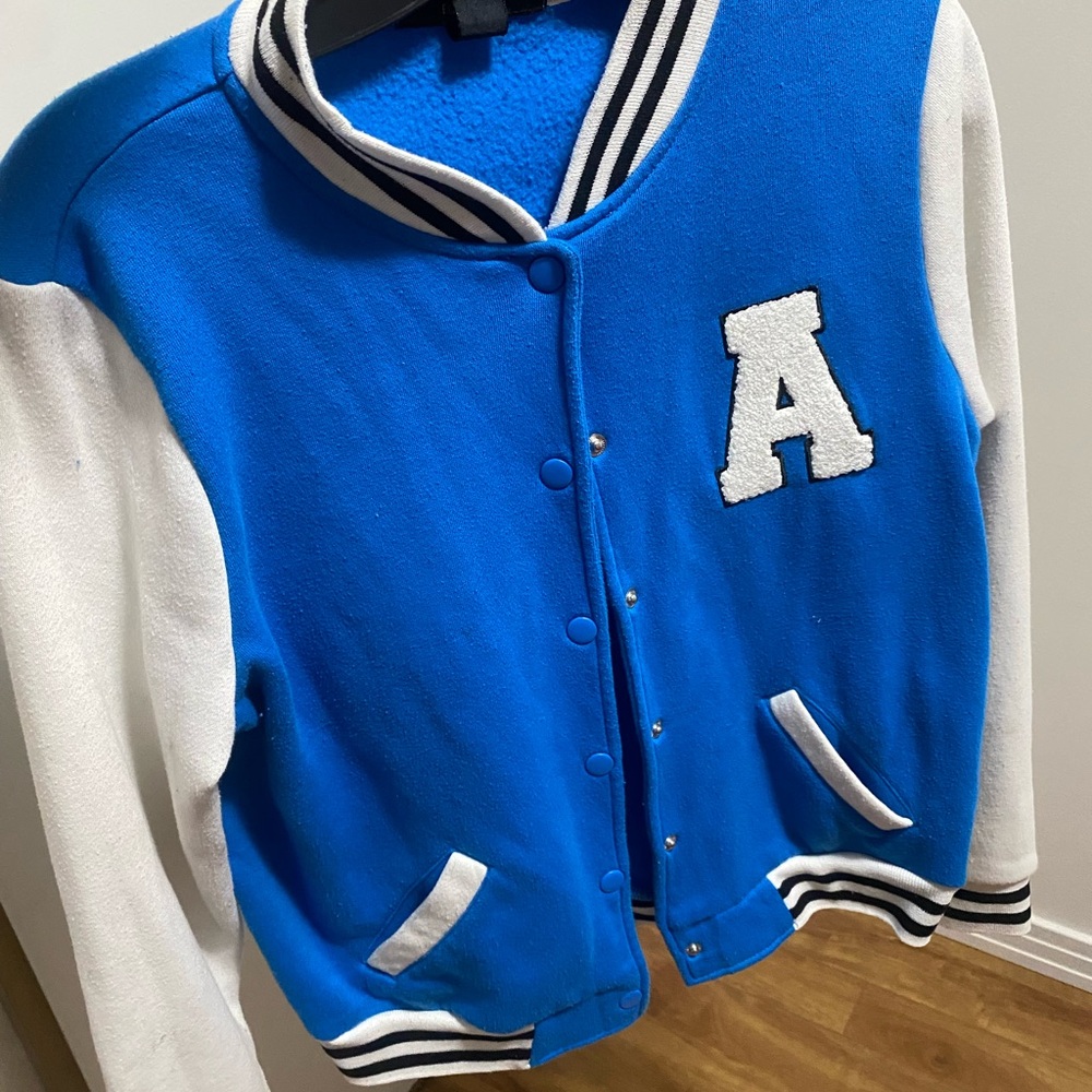 Forever 21 Blue and White Jacket